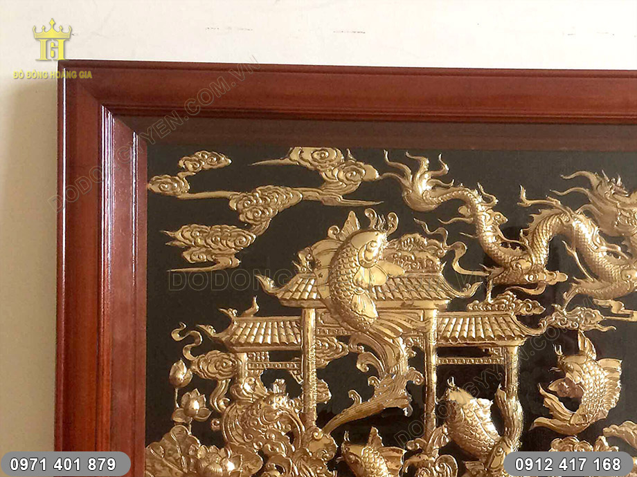 Khung tranh bằng gỗ tự nhi&ecirc;n cao cấp, đ&atilde; được phun phủ chống mối mọt